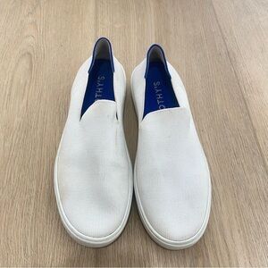 Rothy’s The Slip On Sneaker White Size 8.5